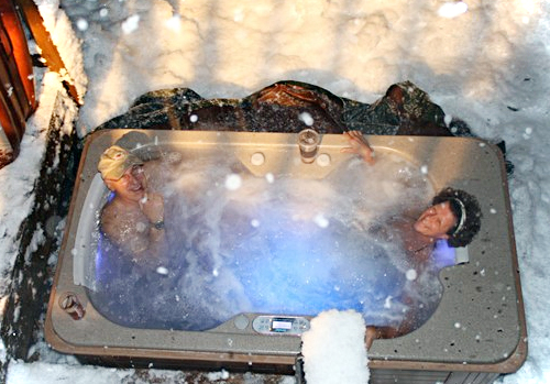 winter storm hot tub thermospa